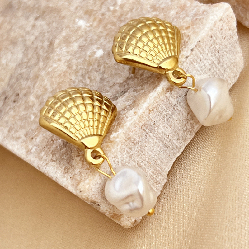 Coastal Shell Earrings