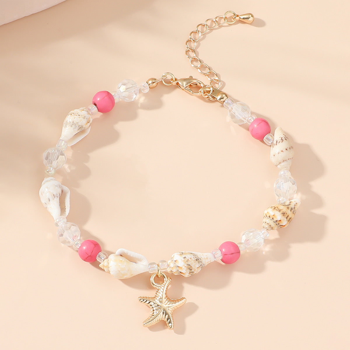 Pink Shell Bracelet/Anklet