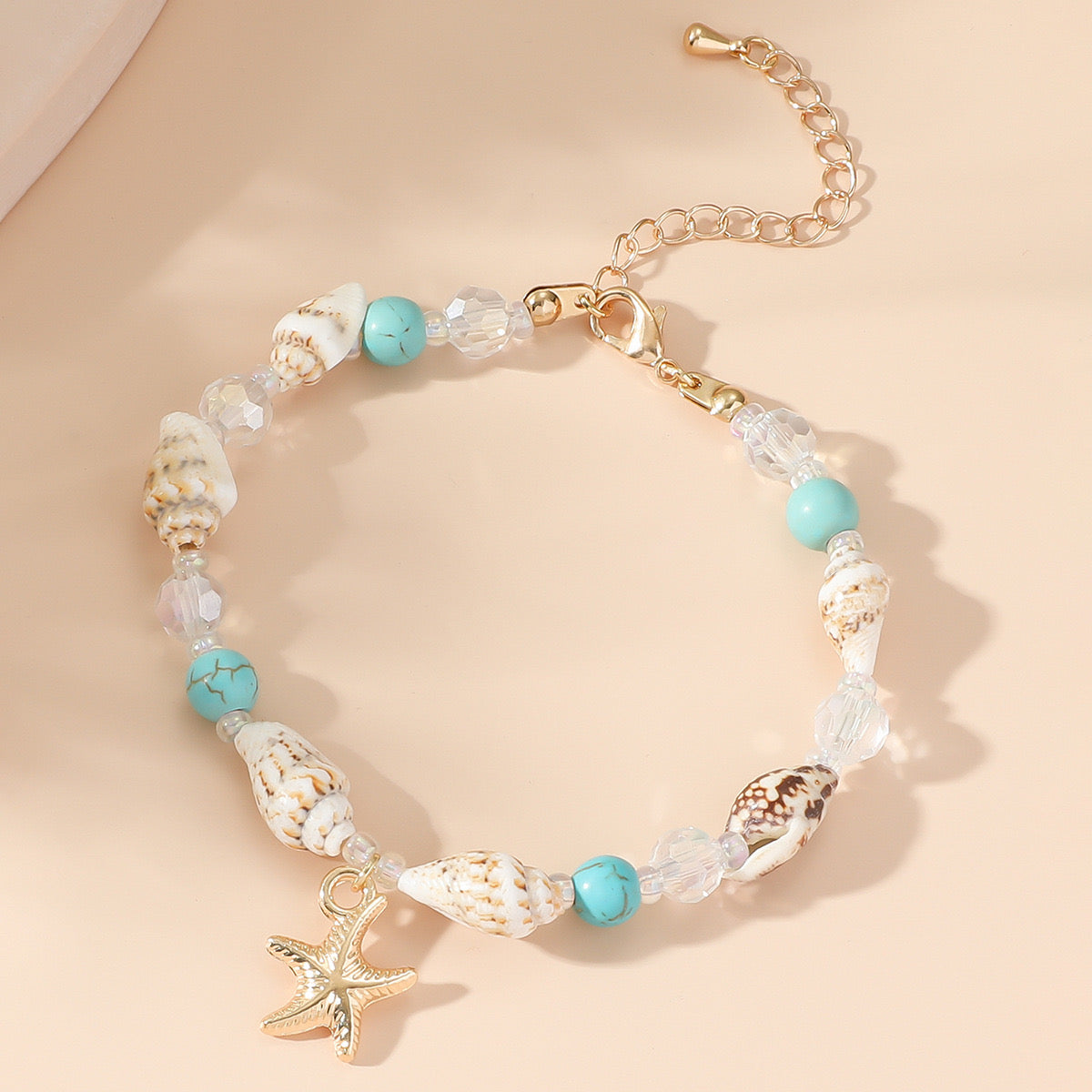 Turquoise Shell Bracelet/Anklet