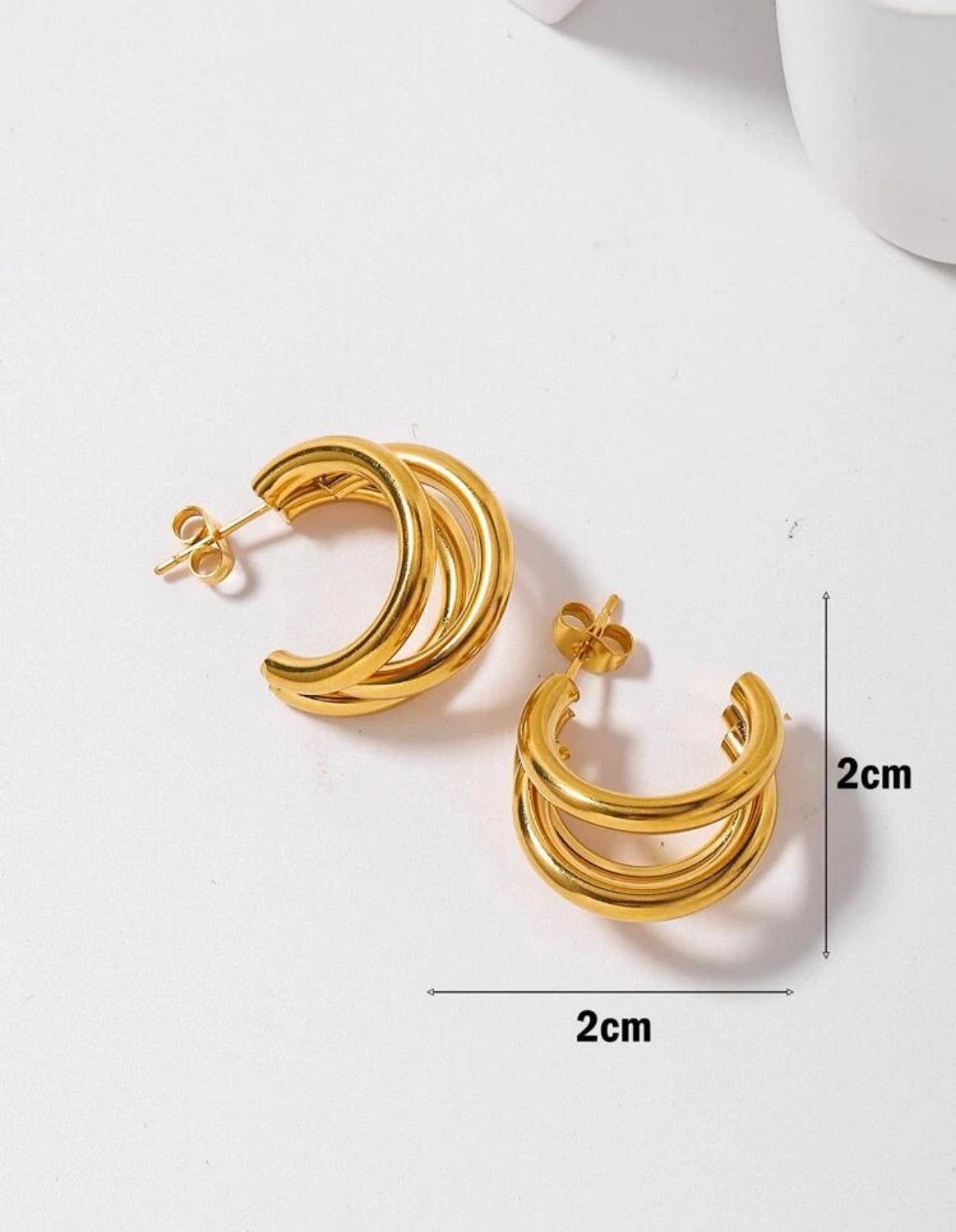 Multi hoop earrings