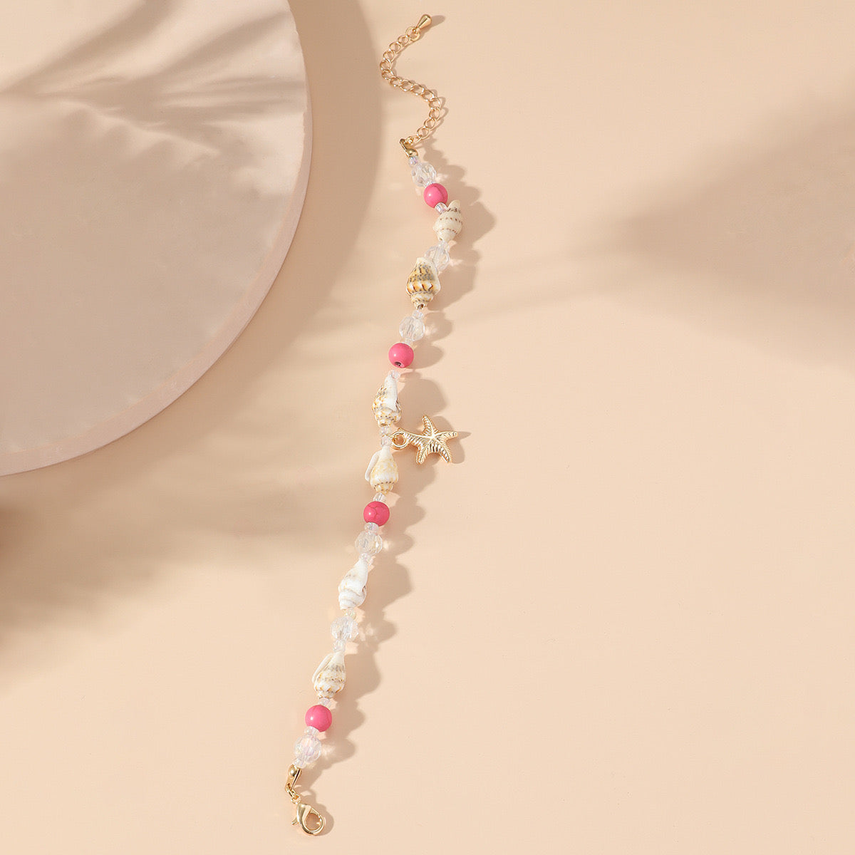 Pink Shell Bracelet/Anklet