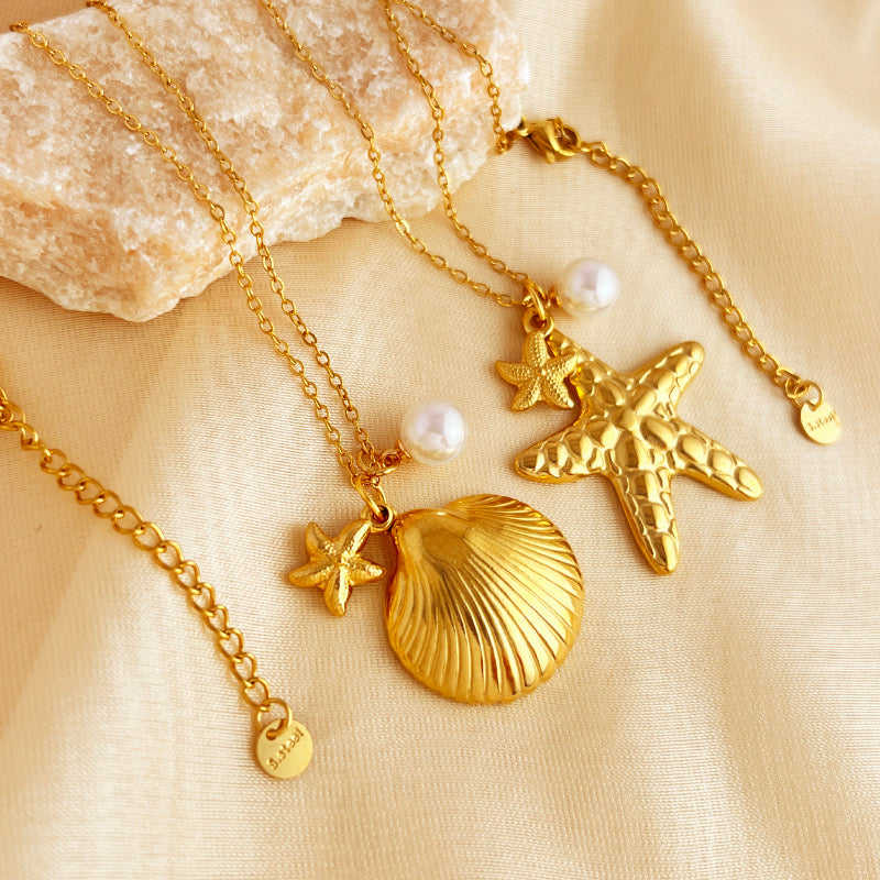 Shell Pearl Pendant