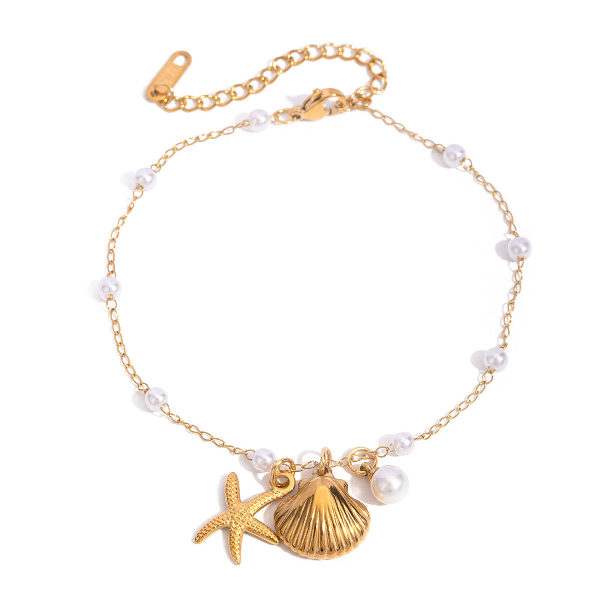 Pearl Starfish Shell Anklet/Bracelet