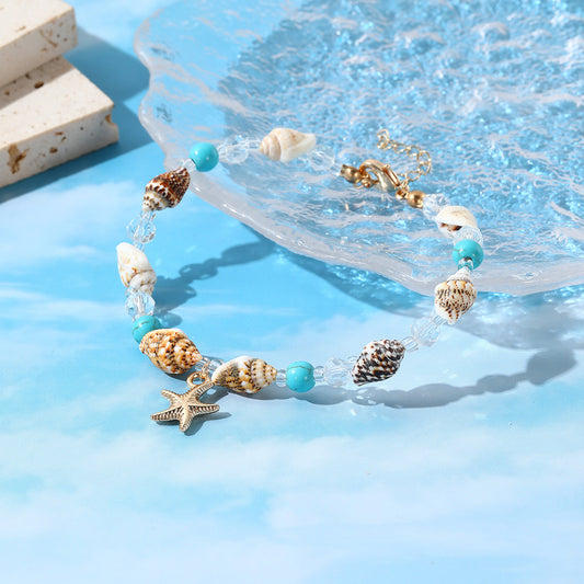 Turquoise Shell Bracelet/Anklet