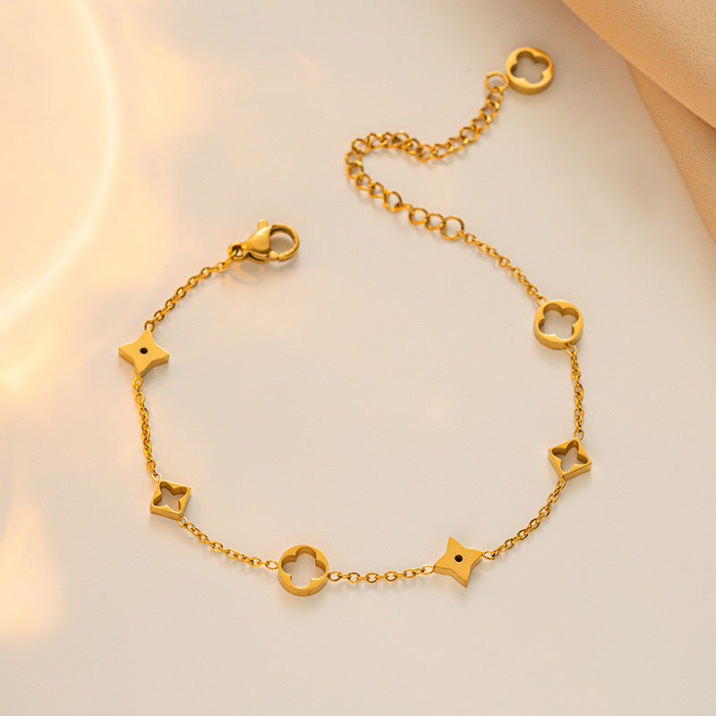 Lisette Bracelet in Gold & Silver