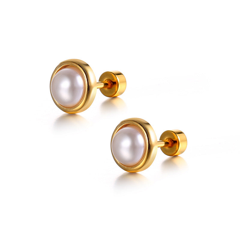 Cressida Pearl Studs